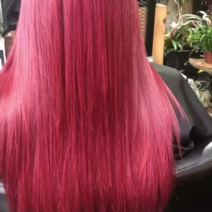 Detalle del rojo fucsia